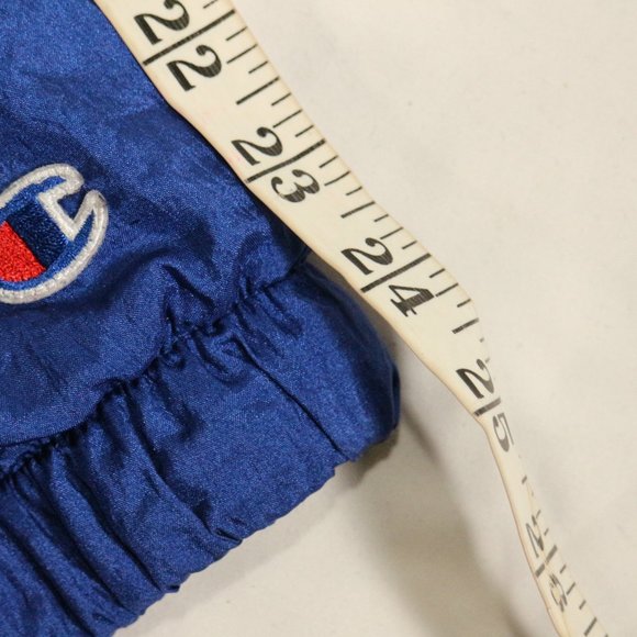 vtg CHAMPION Red White and Blue Full Zip Track Jacket Sz Small US Men Sz Med Wmn - Picture 13 of 14